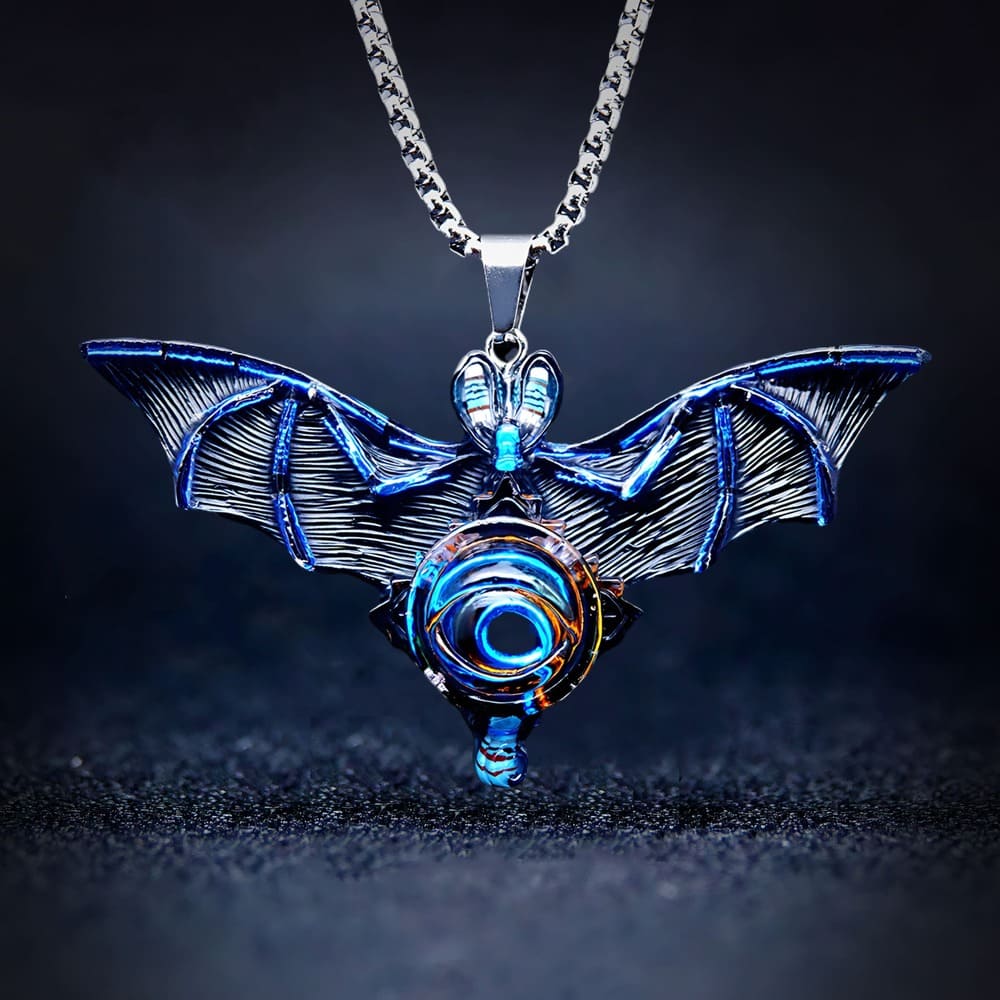 Dark Bat - Cyberpunk Pendant & Chains | Mochipunk