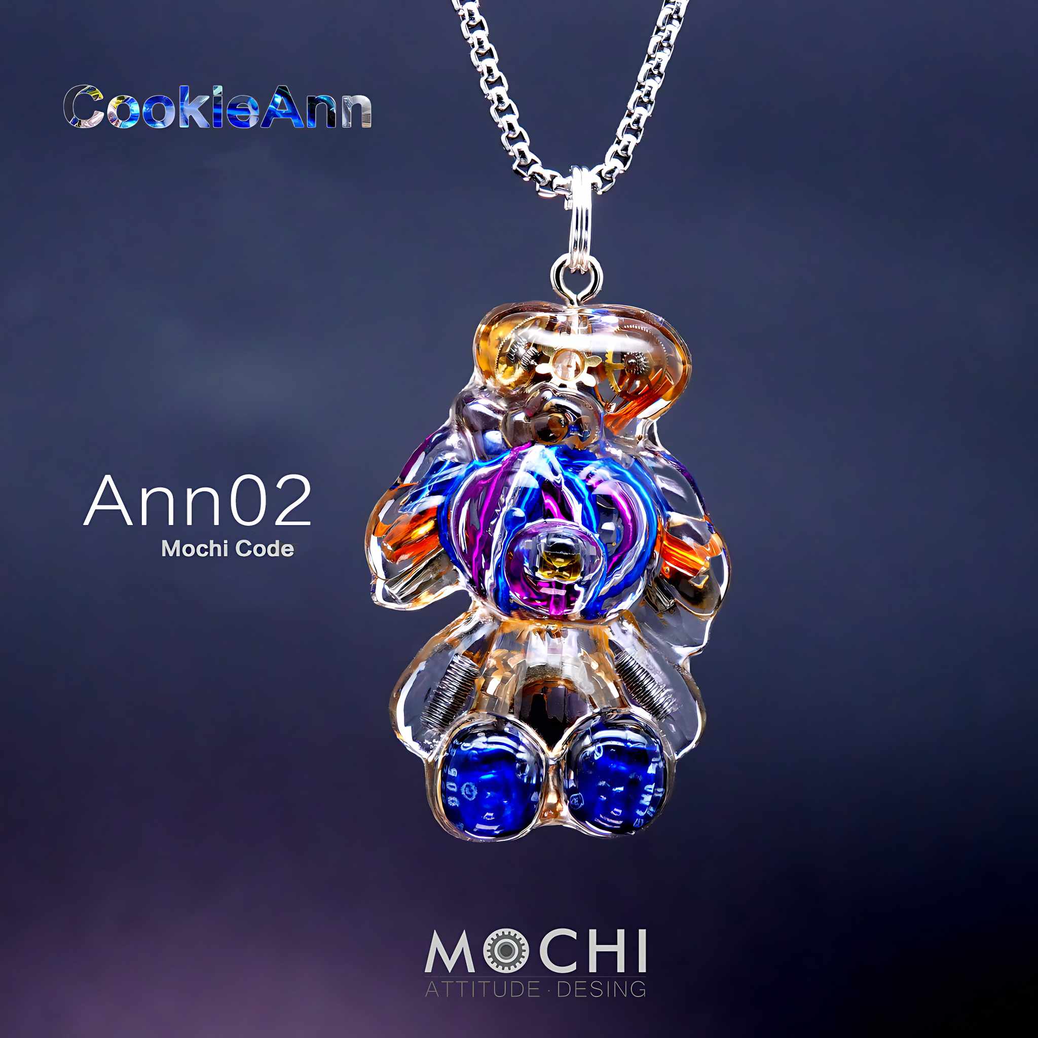 CookieAnn - Cyberpunk Pendant & Chains | Mochipunk