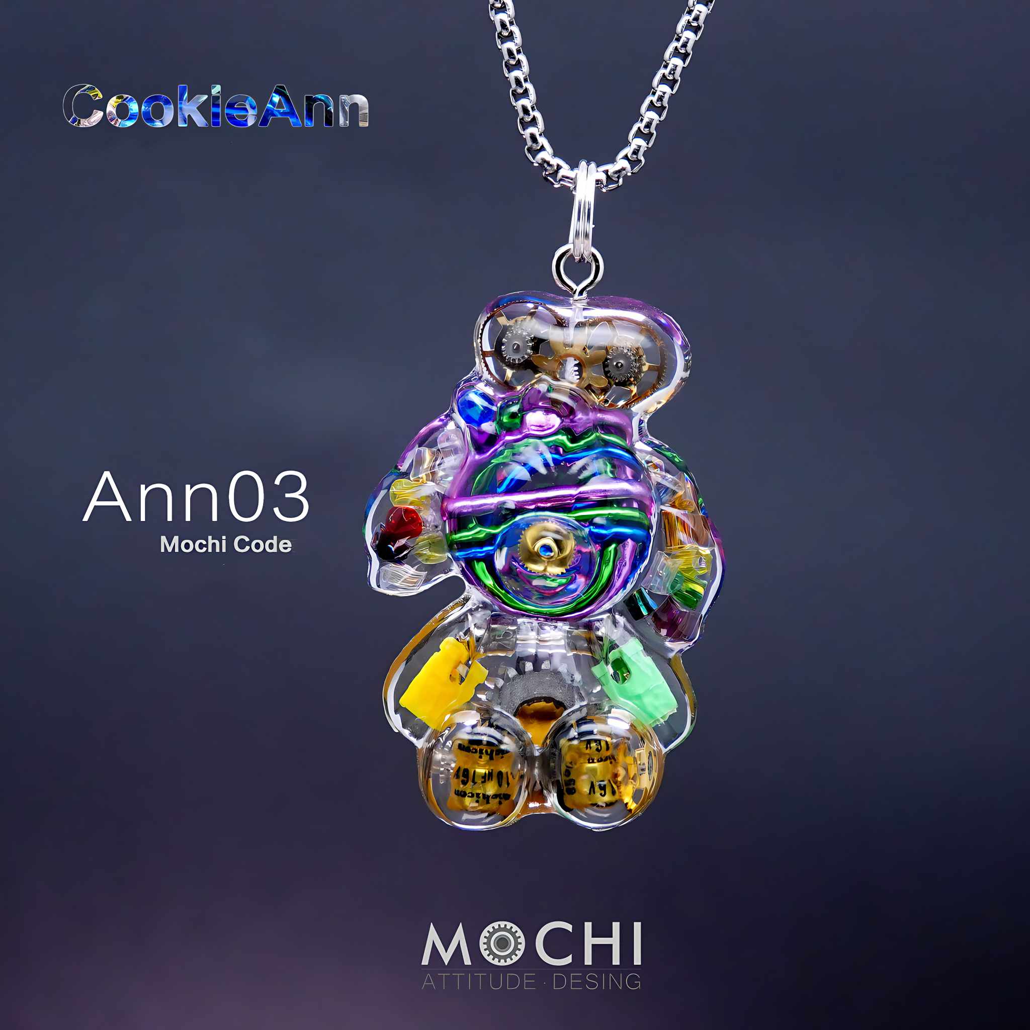 CookieAnn - Cyberpunk Pendant & Chains | Mochipunk