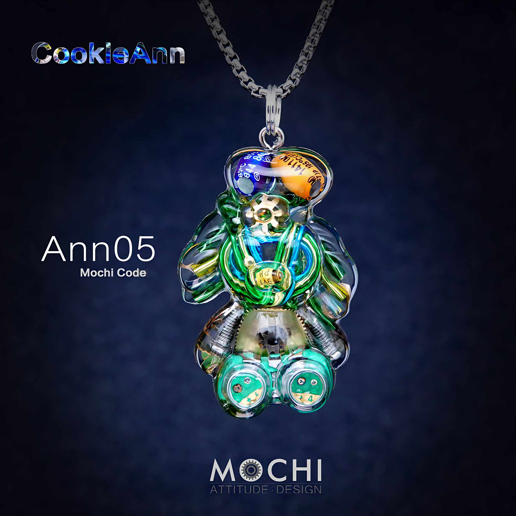 CookieAnn - Cyberpunk Pendant & Chains | Mochipunk