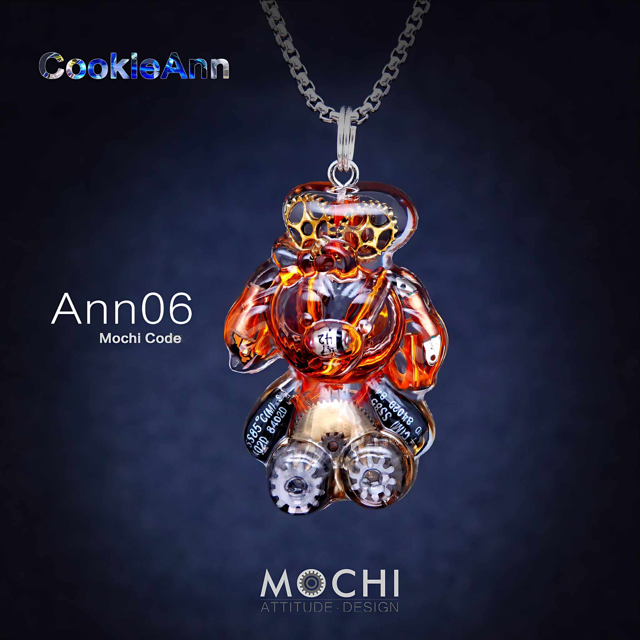 CookieAnn - Cyberpunk Pendant & Chains | Mochipunk