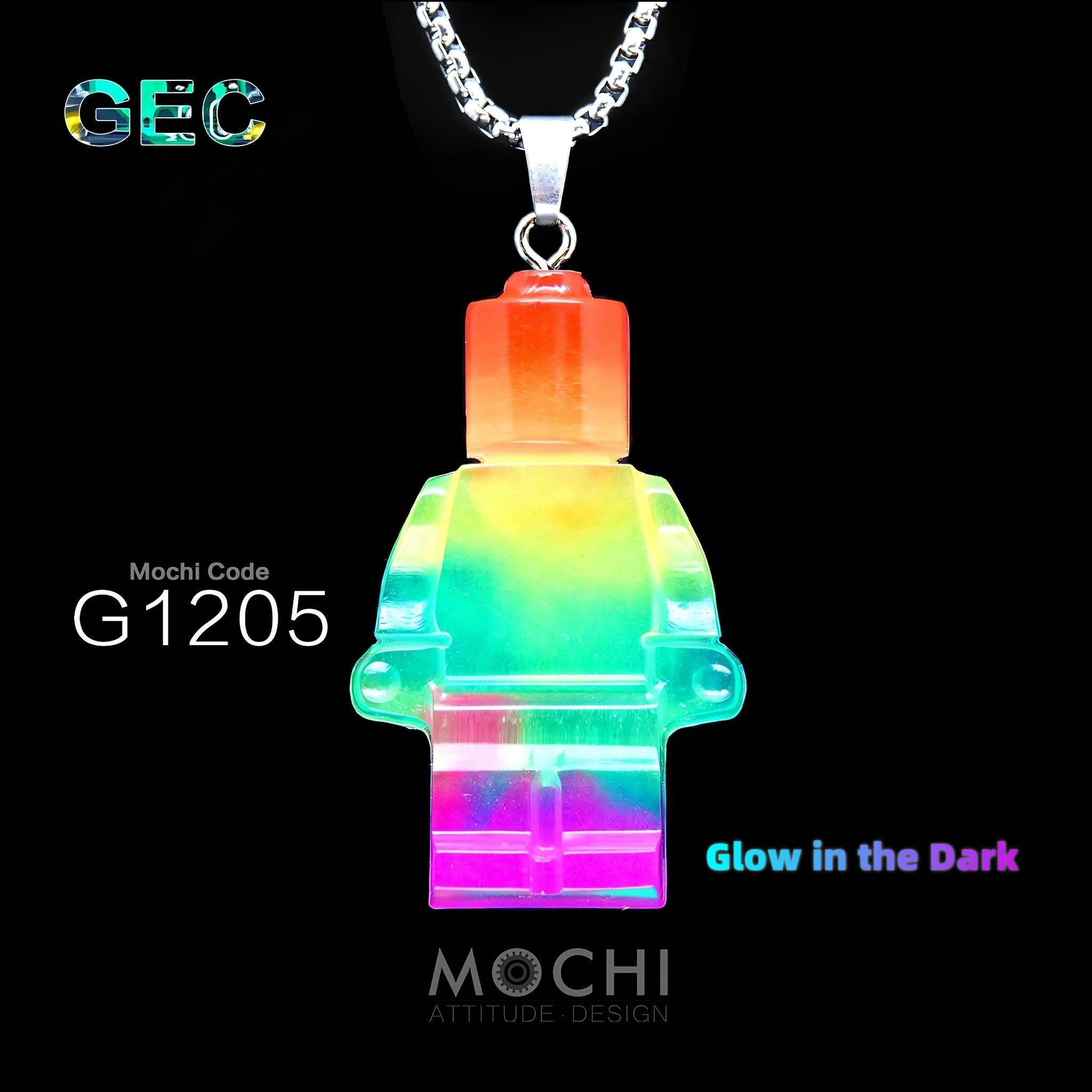 Gear Energy Core - Cyberpunk Pendant & Chains | Mochipunk