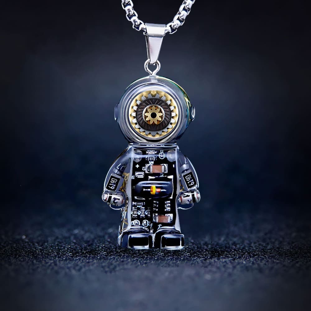 Astronaut - Cyberpunk Pendant & Chains | Mochipunk