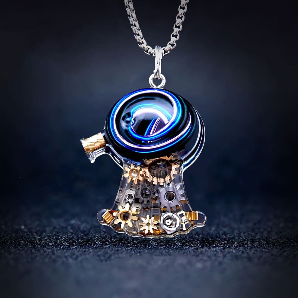 DooDoo Octopus - Cyberpunk Pendant & Chains | Mochipunk