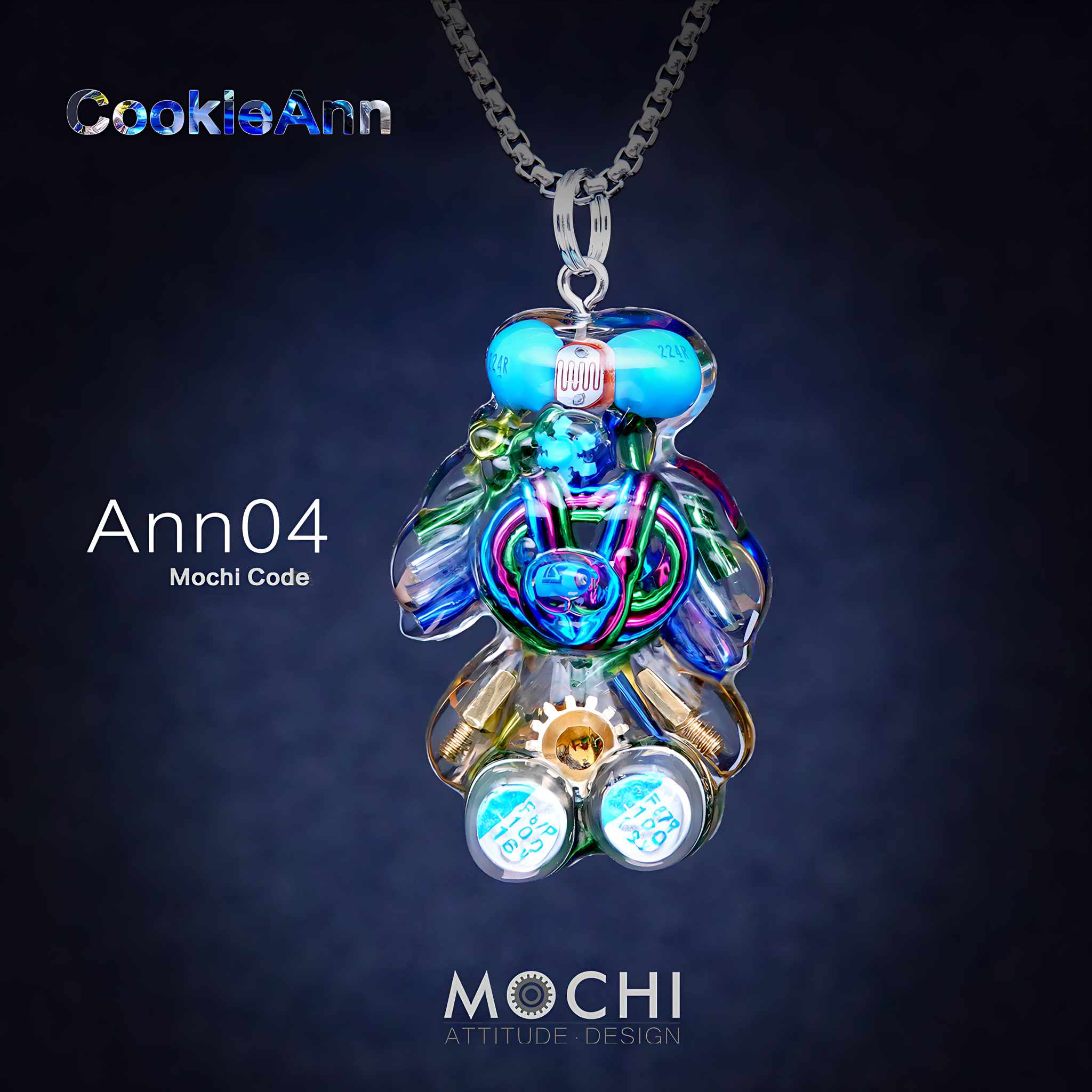 CookieAnn - Cyberpunk Pendant & Chains | Mochipunk