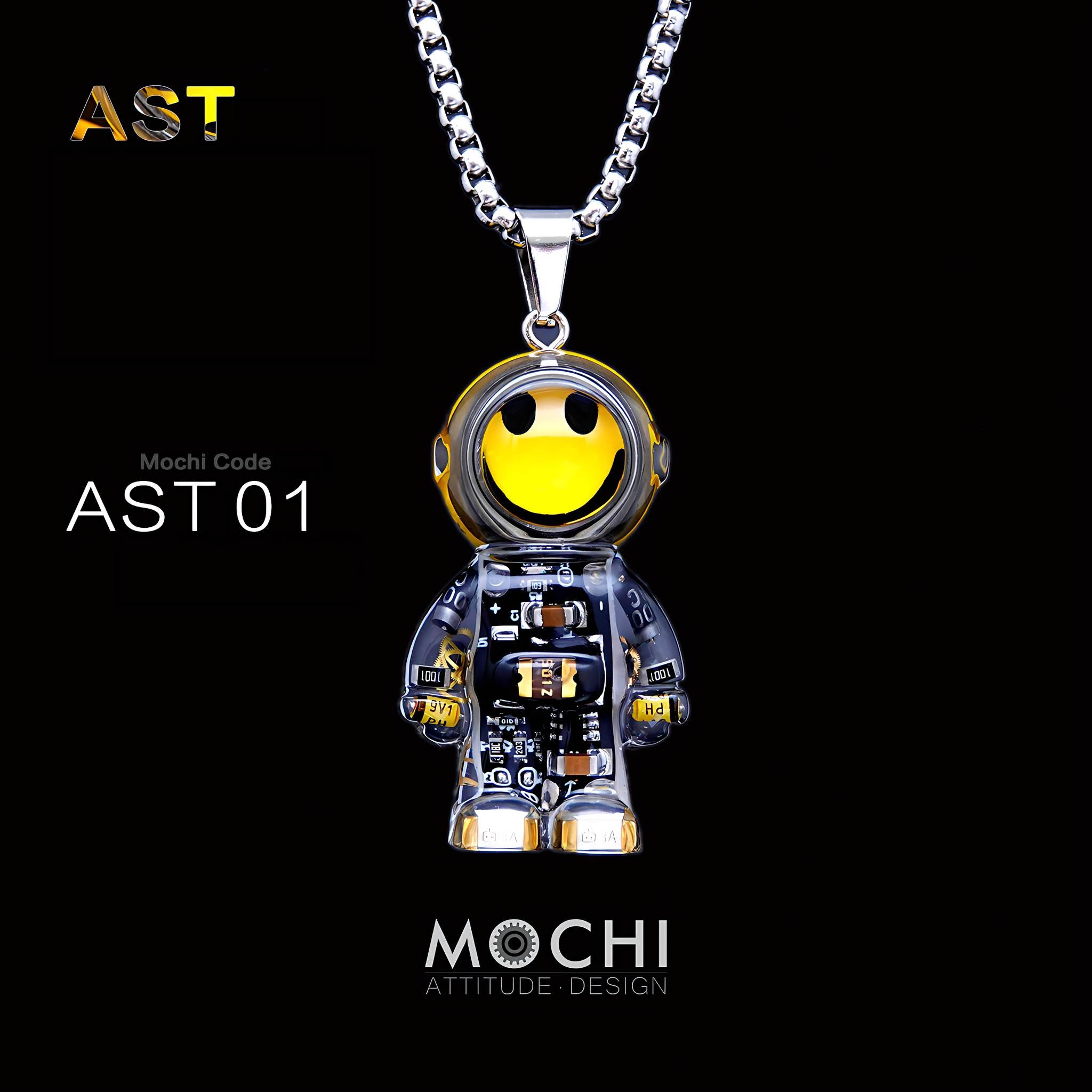 Astronaut - Cyberpunk Pendant & Chains | Mochipunk