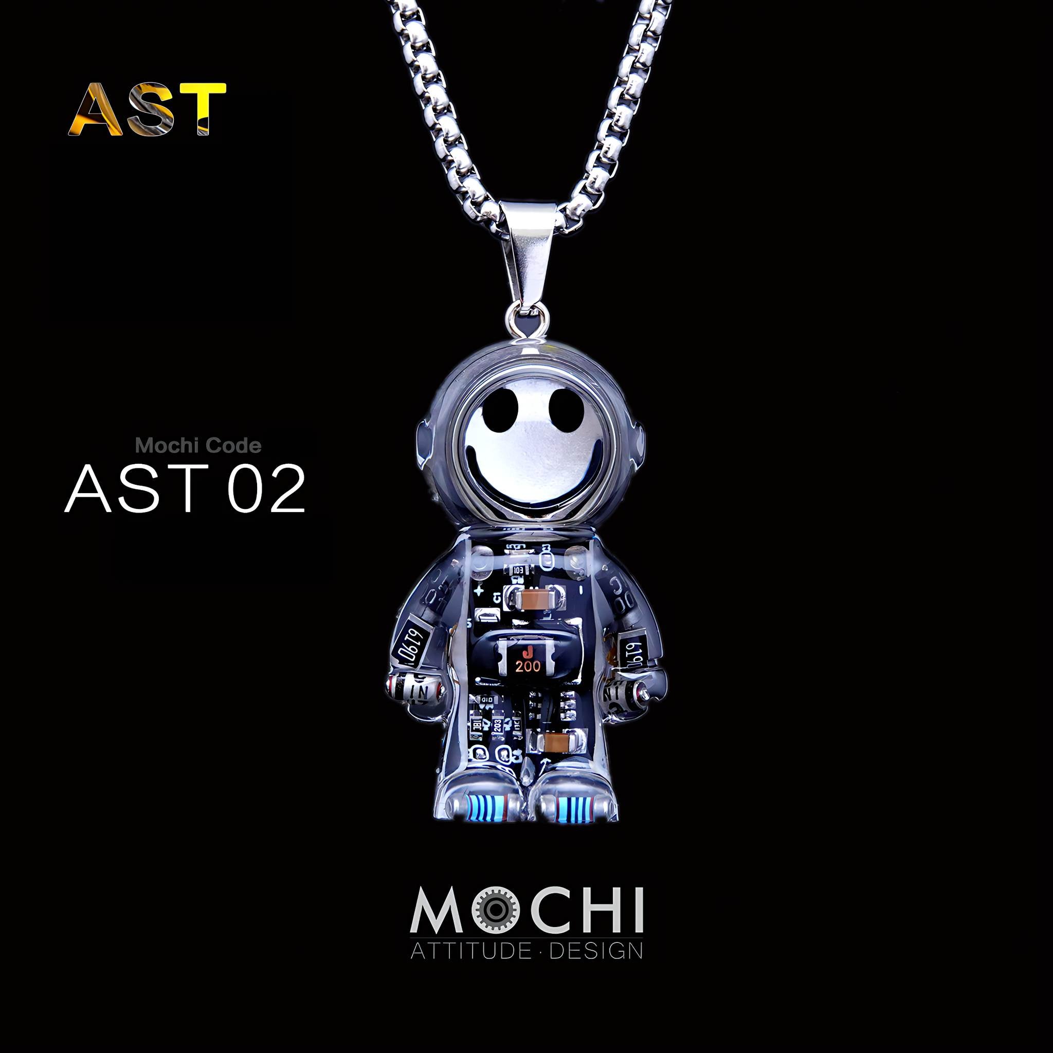 Astronaut - Cyberpunk Pendant & Chains | Mochipunk