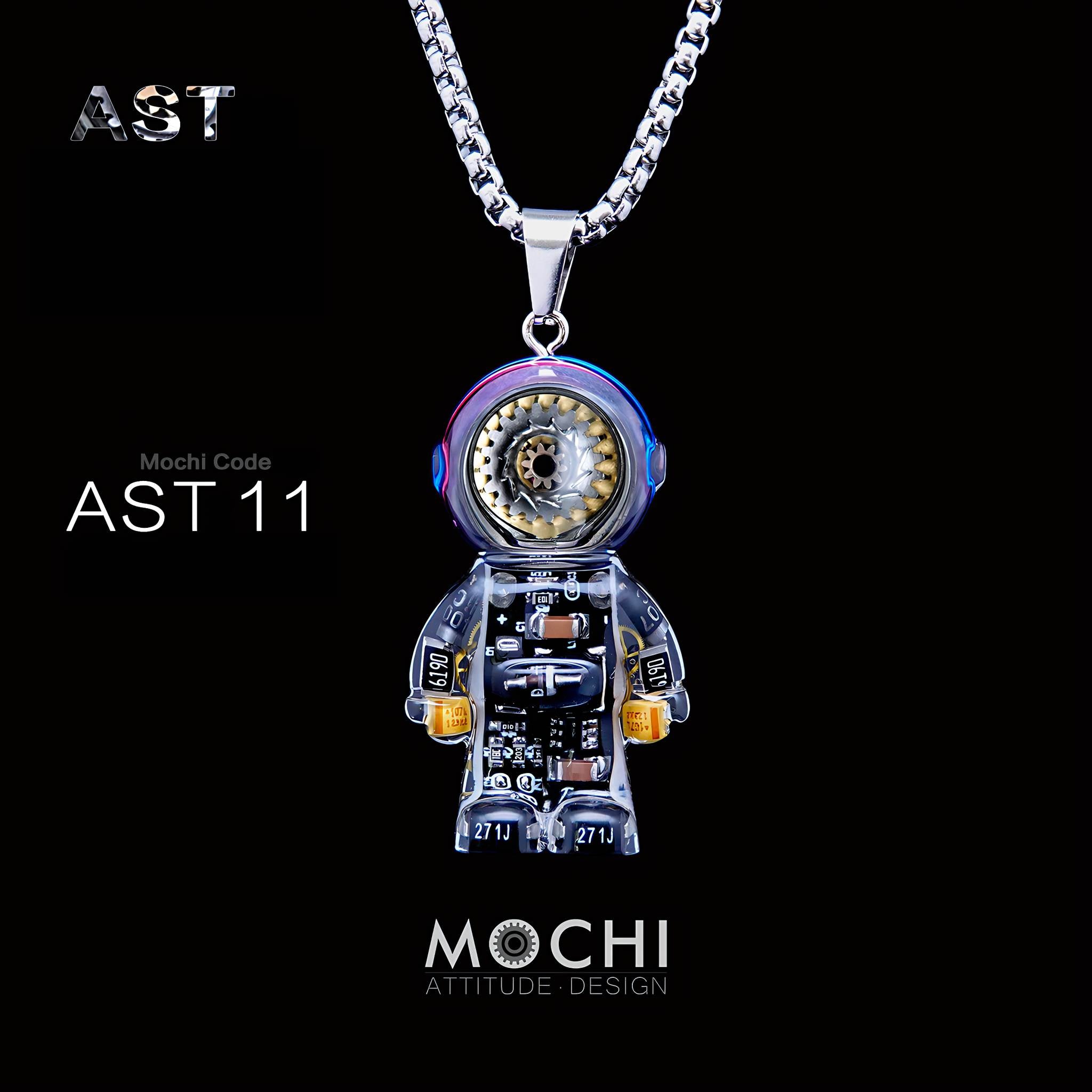 Astronaut - Cyberpunk Pendant & Chains | Mochipunk