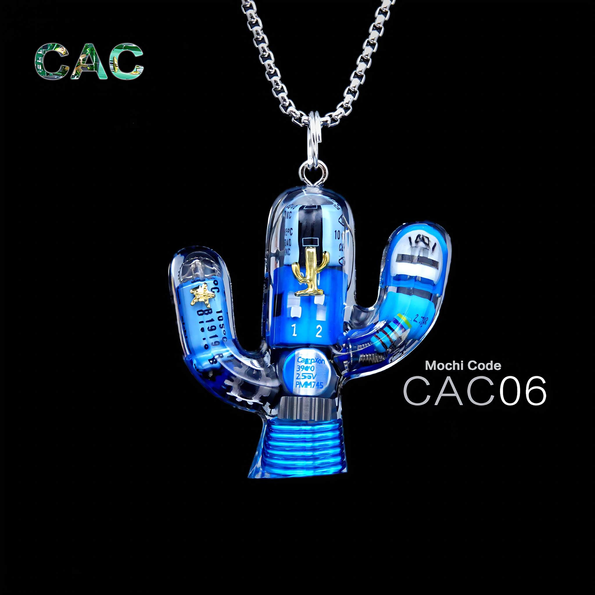Cactus - Cyberpunk Pendant & Chains | Mochipunk