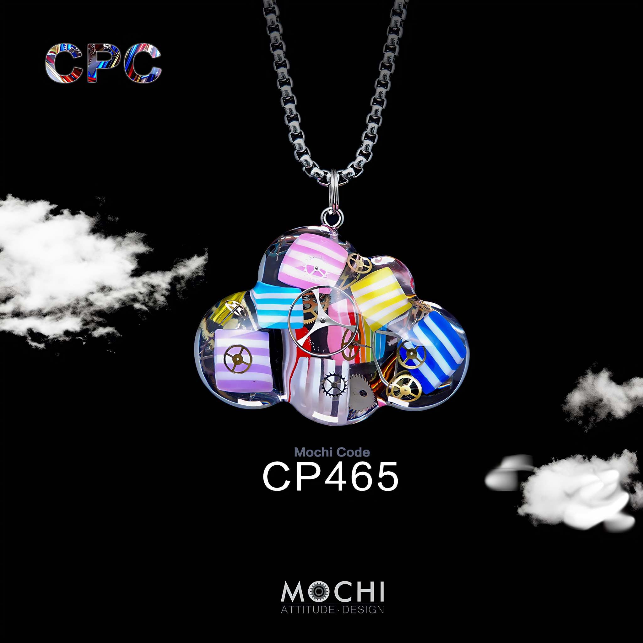 Cloud - Cyberpunk Pendant & Chains | Mochipunk