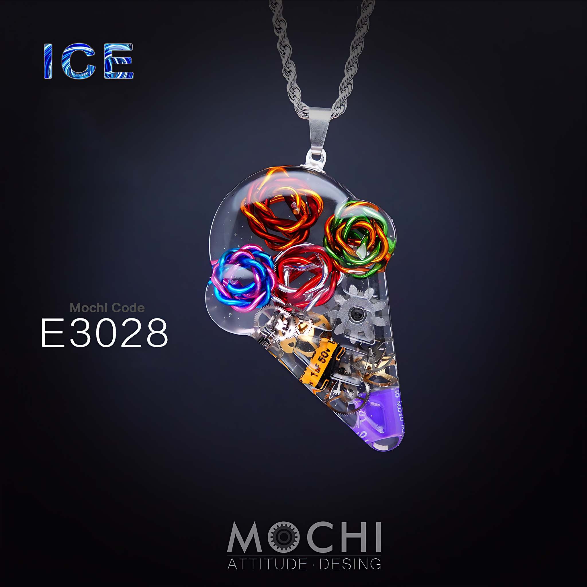 Ice Cream - Cyberpunk Pendant & Chains | Mochipunk
