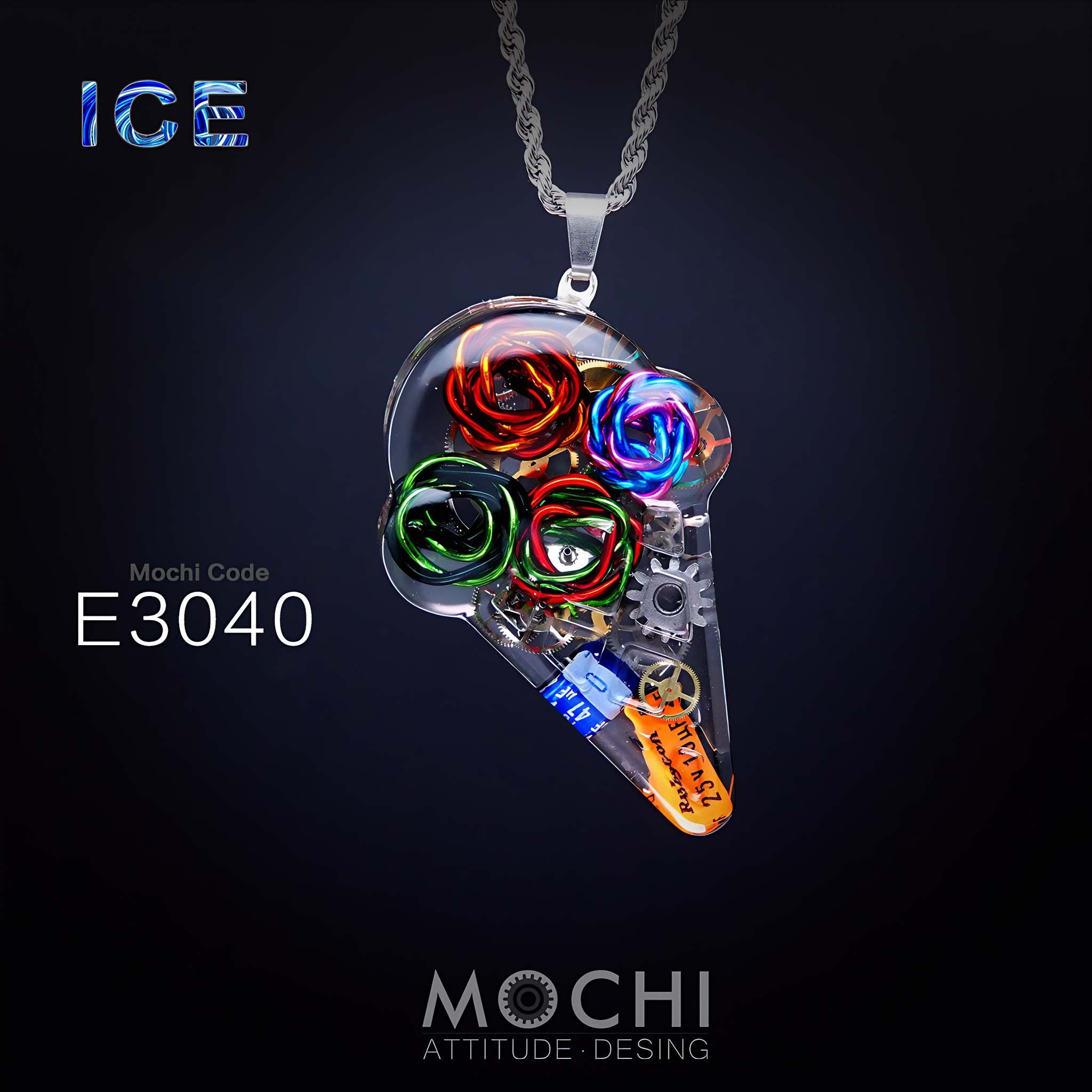 Ice Cream - Cyberpunk Pendant & Chains | Mochipunk