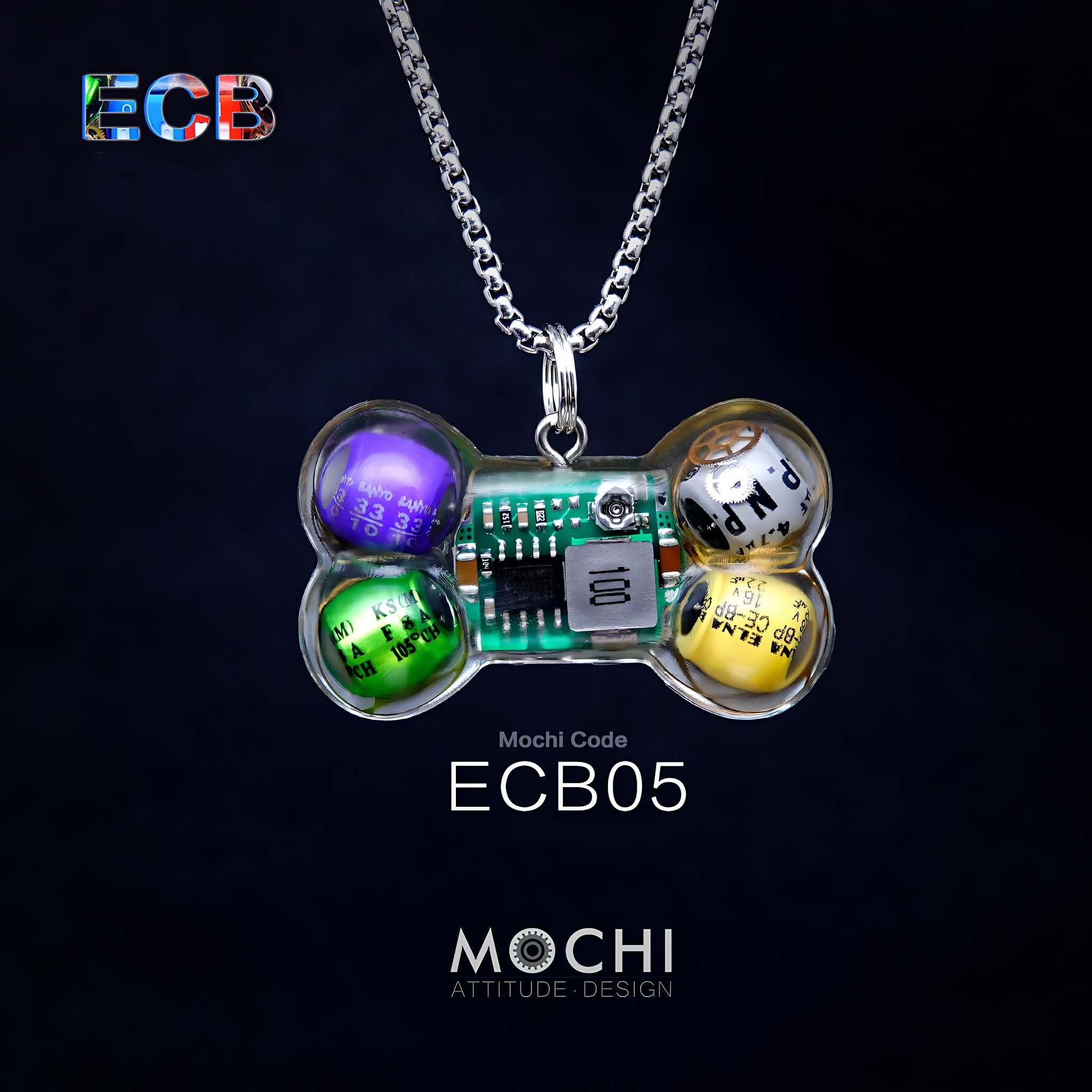 Bone - Cyberpunk Pendant & Chains | Mochipunk