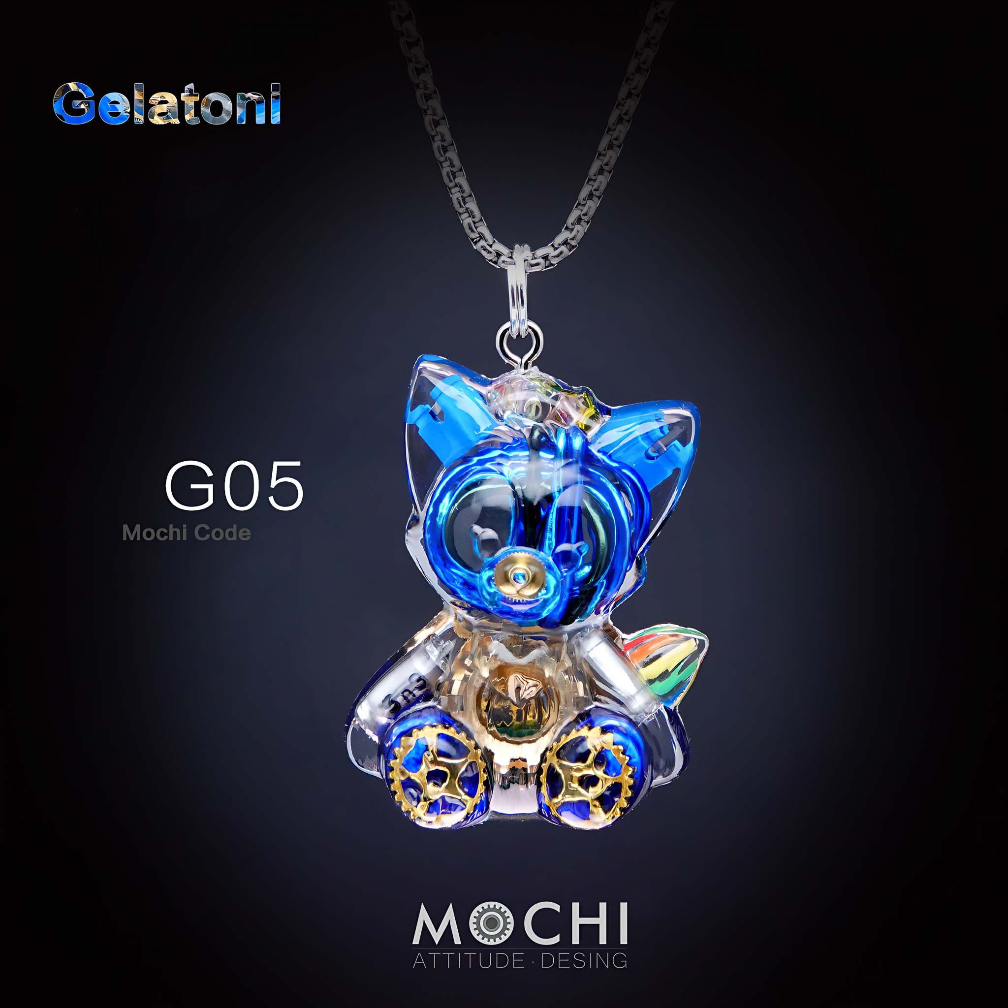 Gelatoni - Cyberpunk Pendant & Chains | Mochipunk