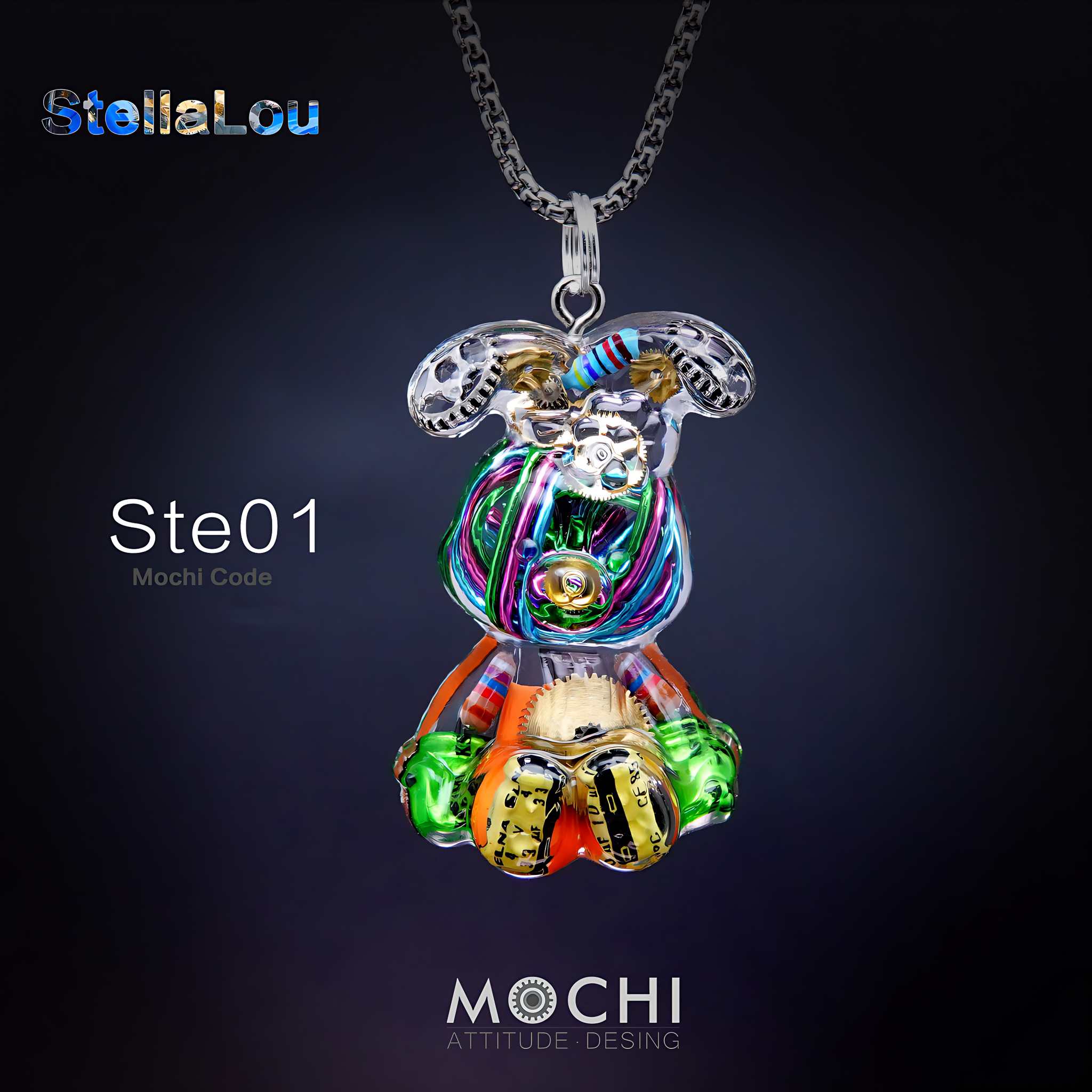 StellaLou - Cyberpunk Pendant & Chains | Mochipunk