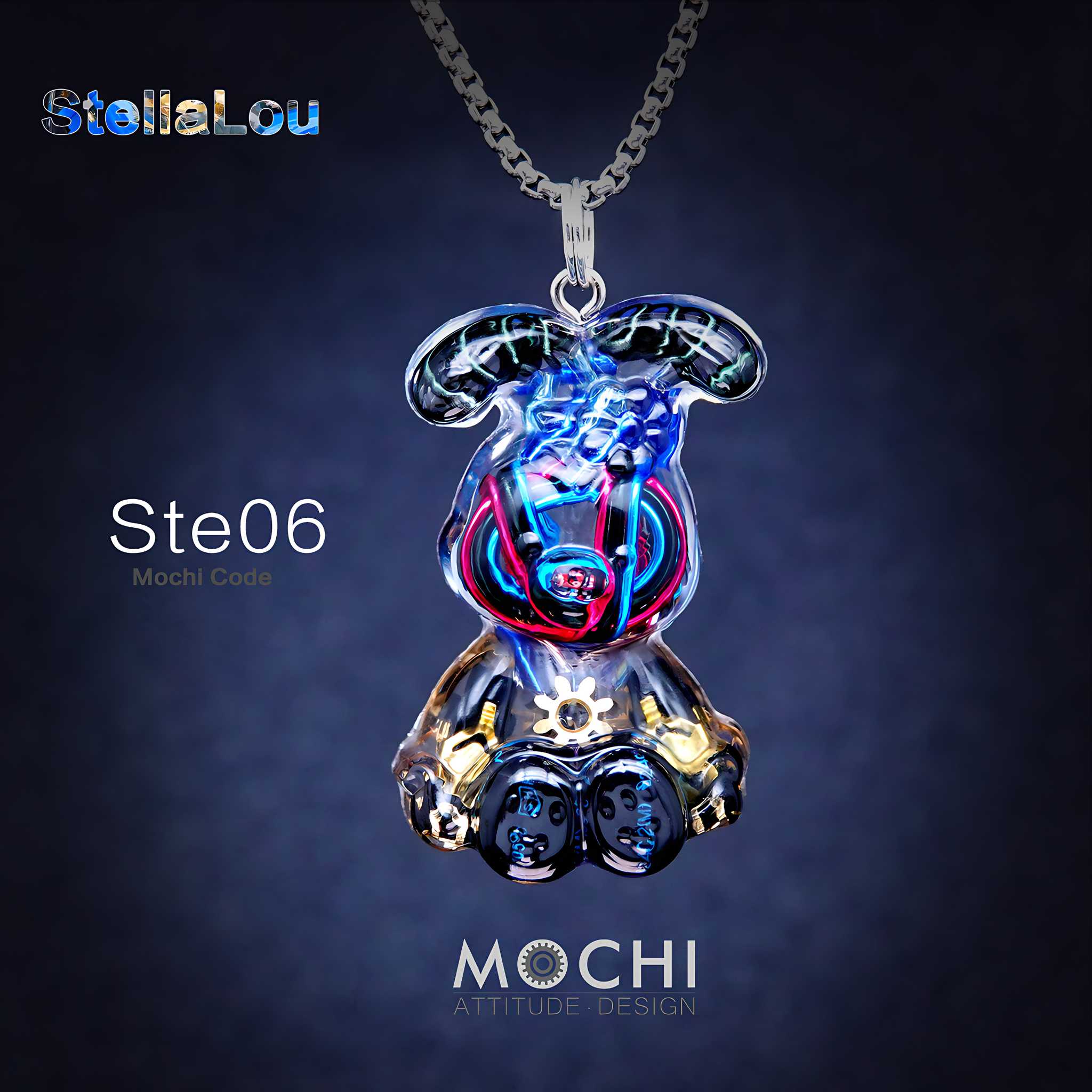 StellaLou - Cyberpunk Pendant & Chains | Mochipunk