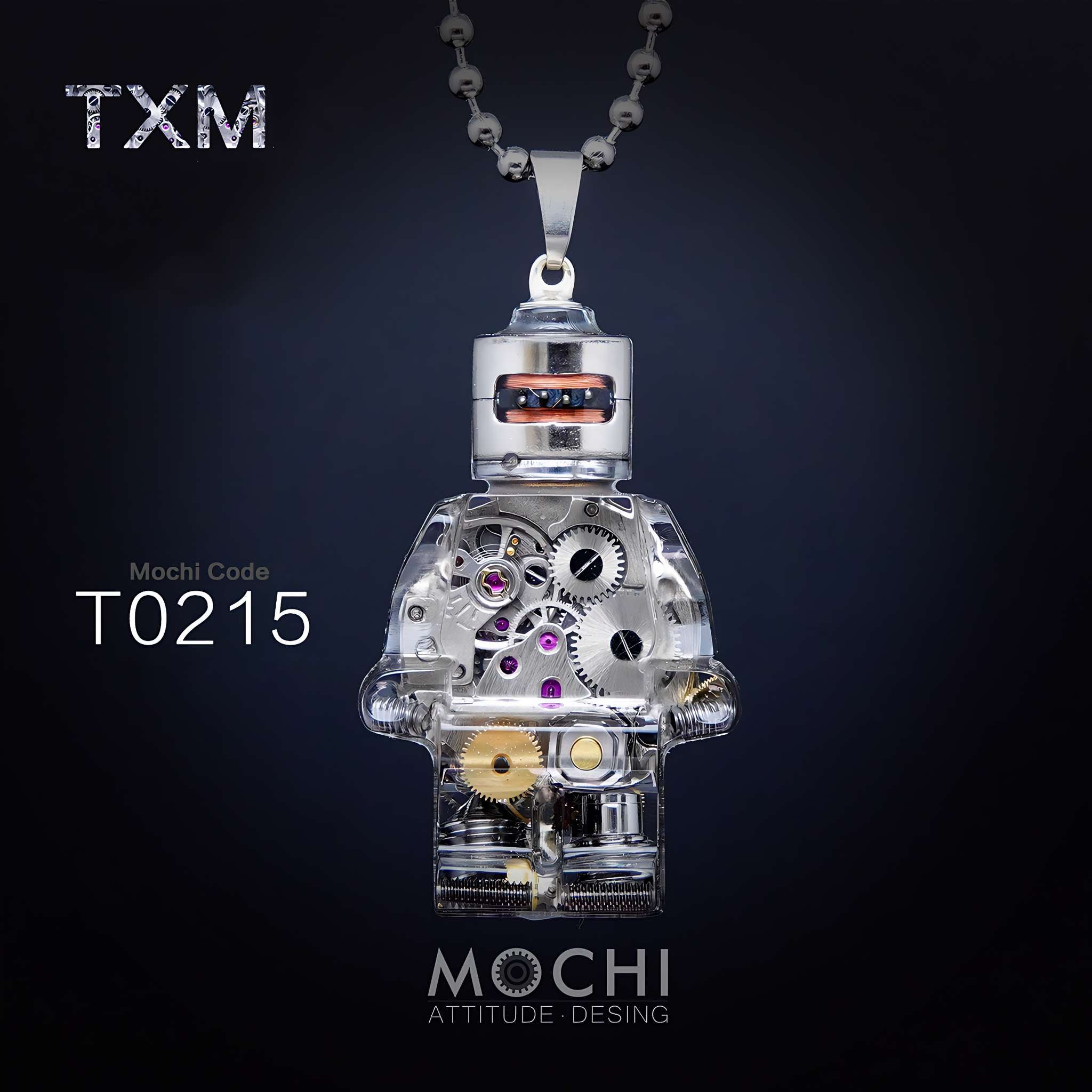 Time Matrix Unit - Cyberpunk Pendant & Chains | Mochipunk