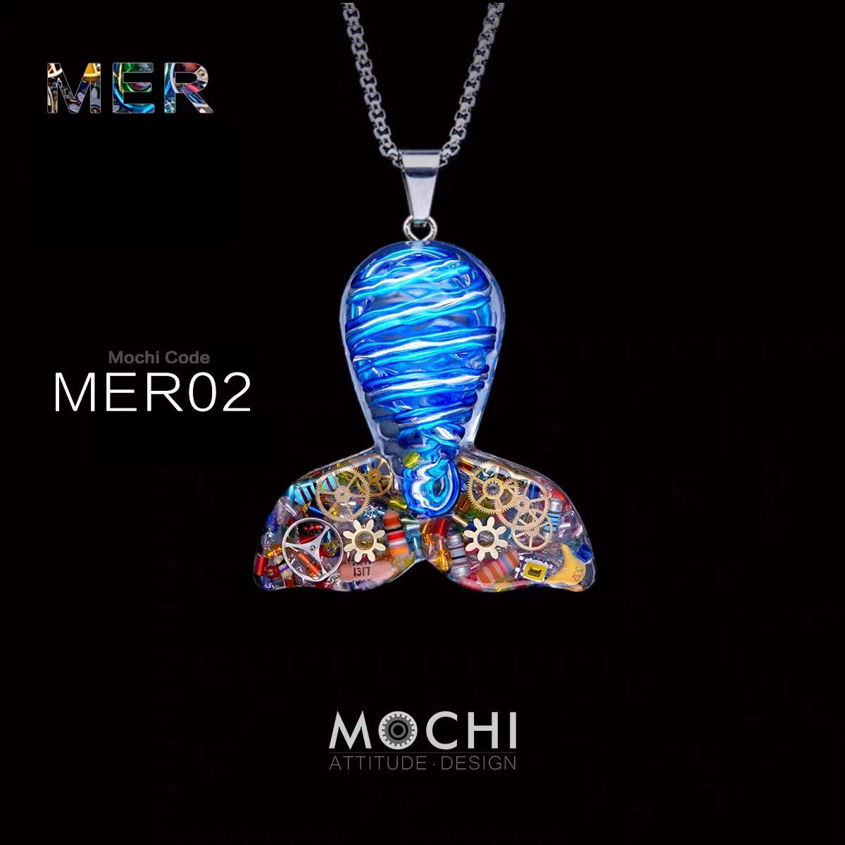 Meerjungfrau - Cyberpunk Anhänger &amp; Ketten | Mochipunk