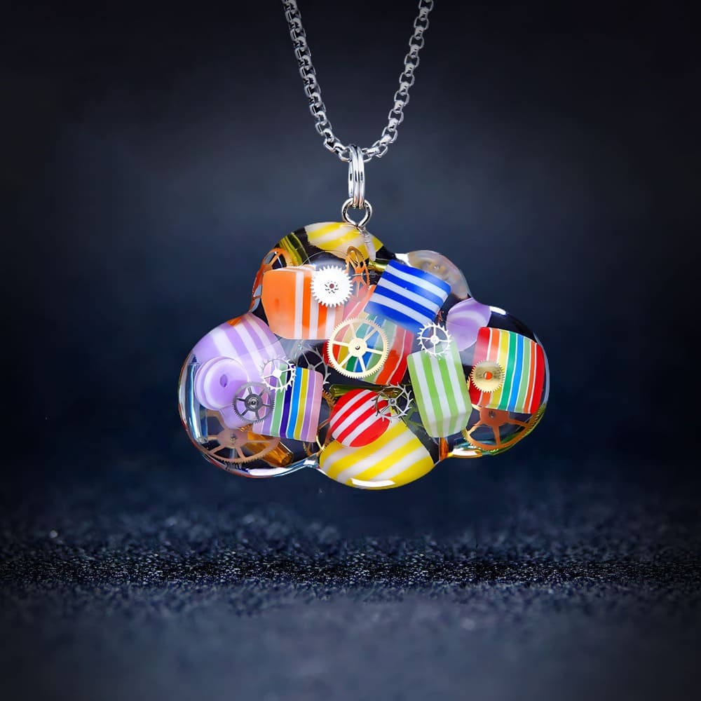 Cloud - Cyberpunk Pendant & Chains | Mochipunk
